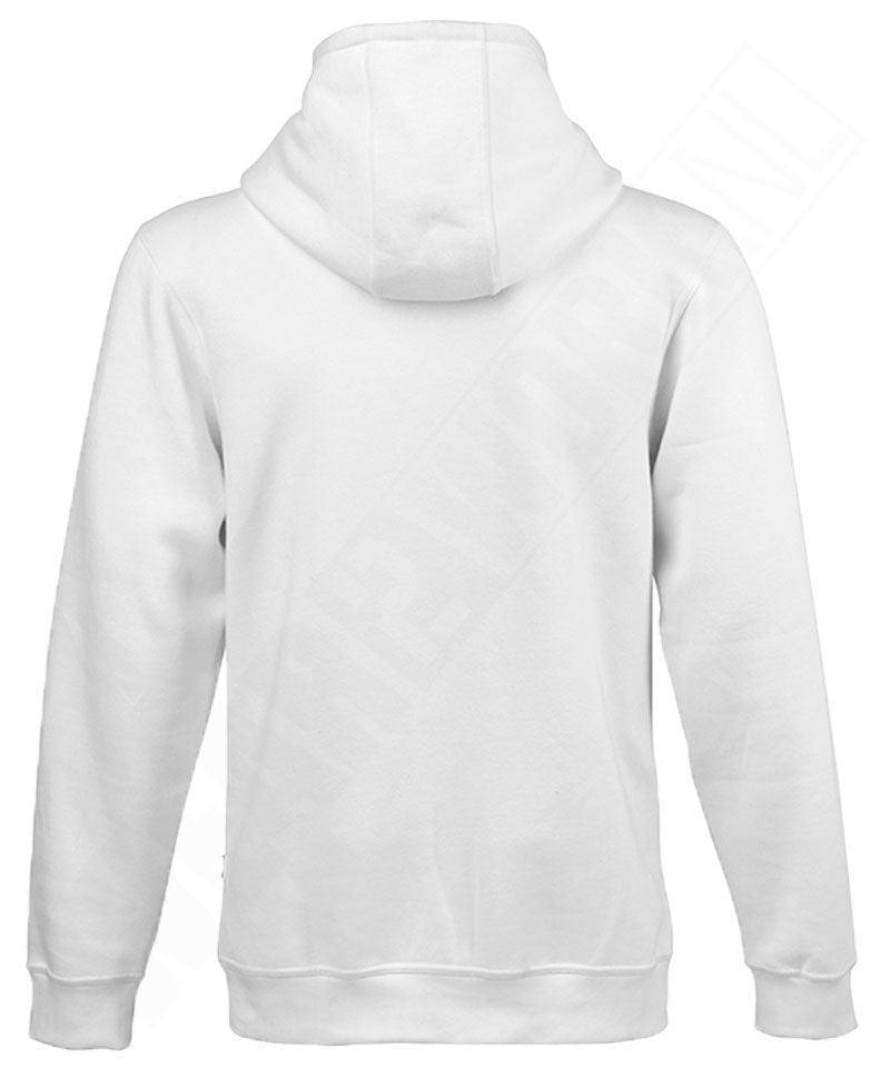 Zipneck Hoodie Antalia 4-Work wit achterkant