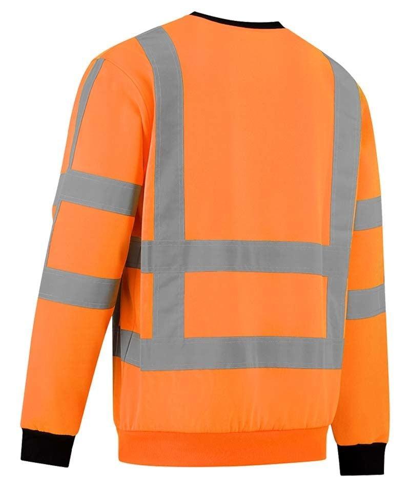 RWS sweater oranje achterkant