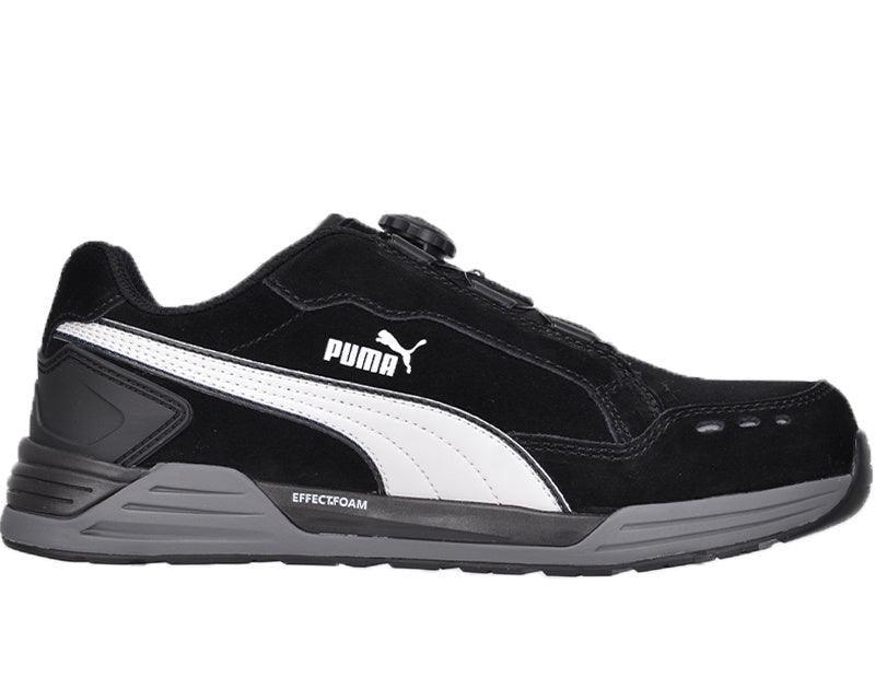 Puma Airtwist werkschoenen zwart met snelsluiting1