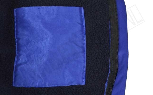 Gevoerde winteroverall binnenkant