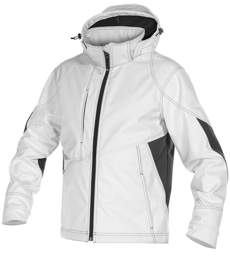 Softshell jas gevoerd Gravity Dassy wit