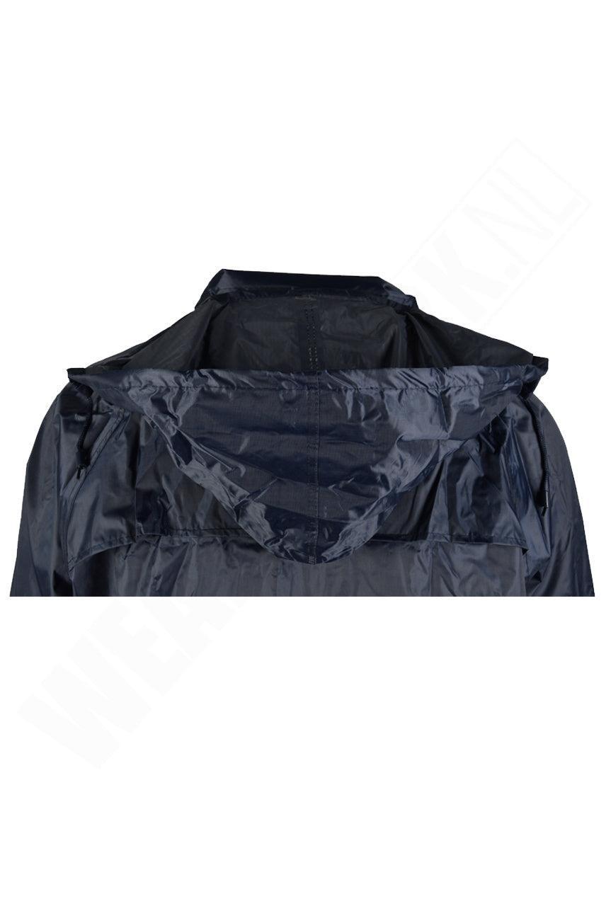 Regenpak PVC 4010 Blauw capuchon