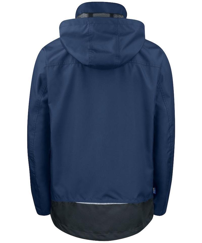 Projob gevoerde werkjas 4441 navy achterkant