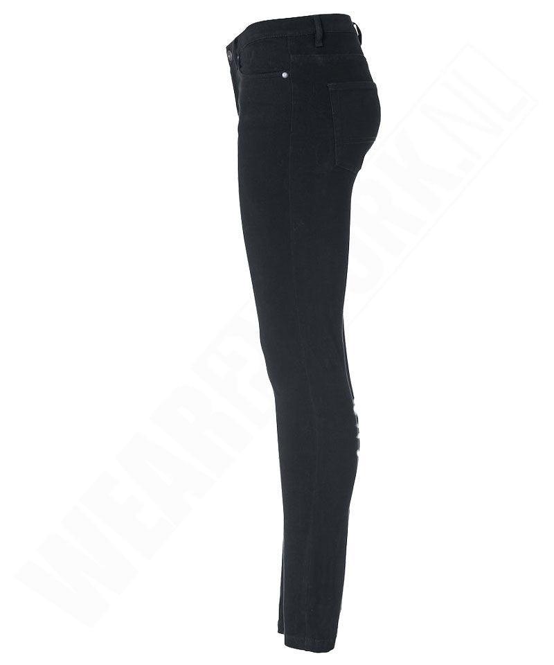 Stretch werkborek Clique dames zijkant