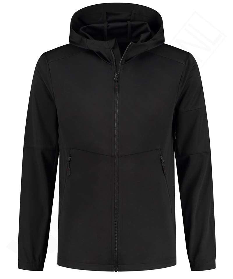 Softshell jack Santino Seattle zwart