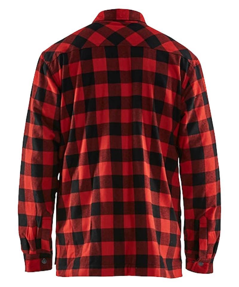 Houthakkers overhemd Blaklader achterkant