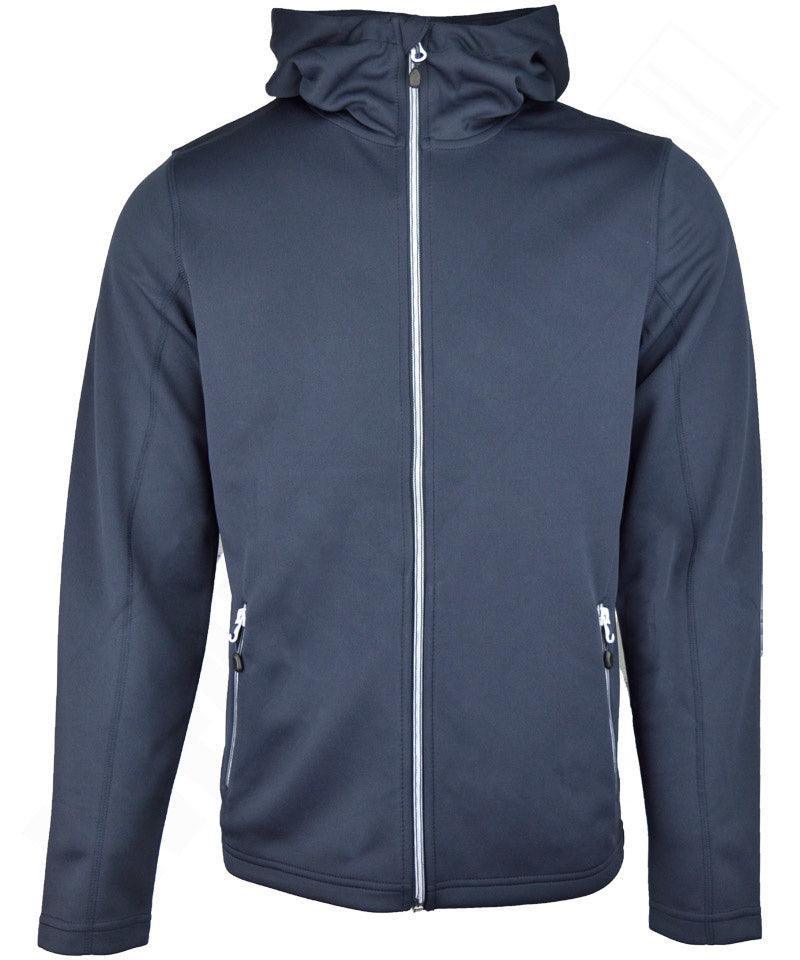 Vest met capuchon 100% Polyester Printer navy