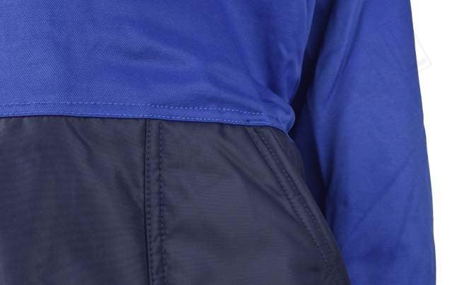 Gevoerde winteroverall blauw