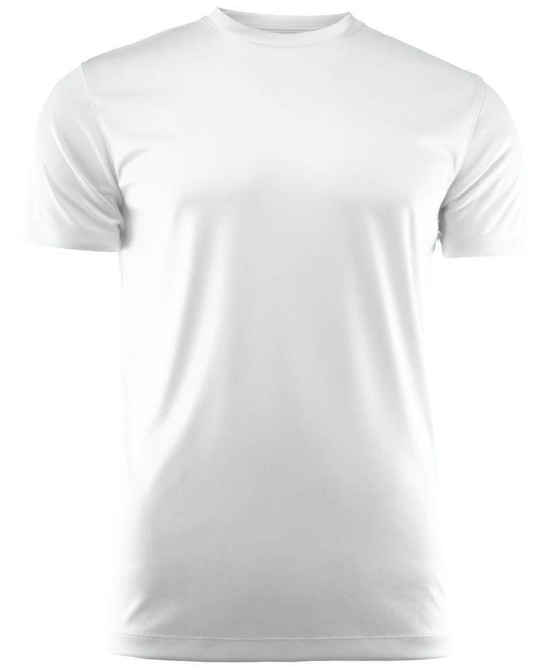 Printer sportshirt wit