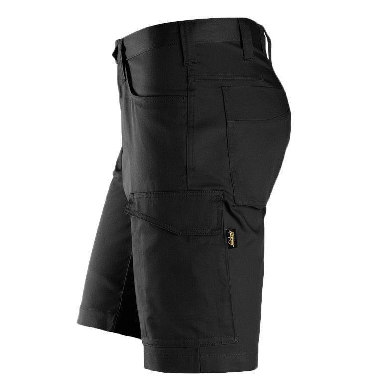 Snickers korte werkbroek service 6100 zijkant links