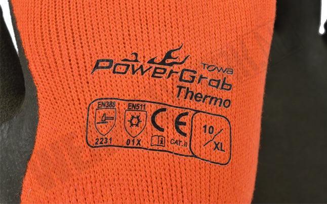 Werkhandschoenen Towa Thermo Powergrab certificering