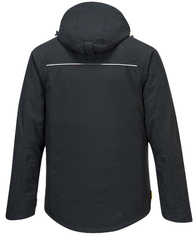 Winterjas Portwest DX460 Zwart achterkant