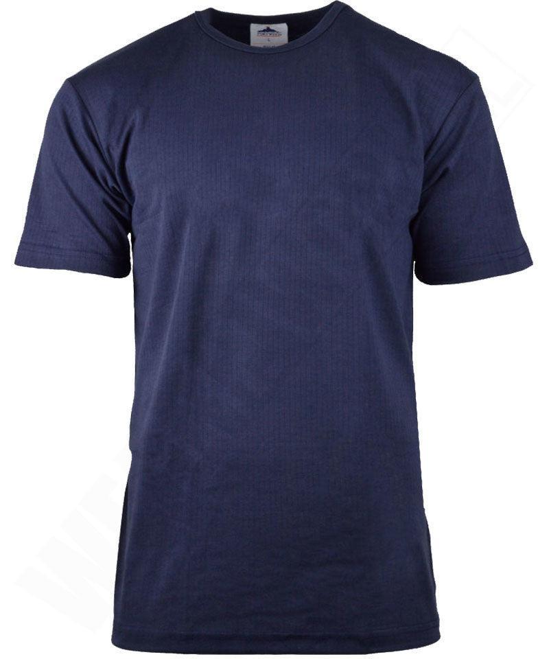 Thermo shirt korte mouwen Portwest navy