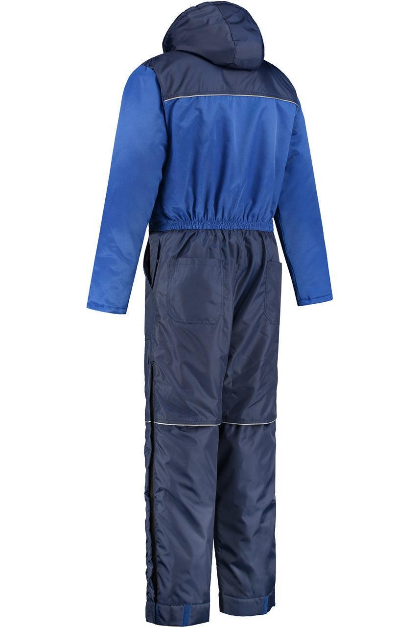 Gevoerde winteroverall achterkant