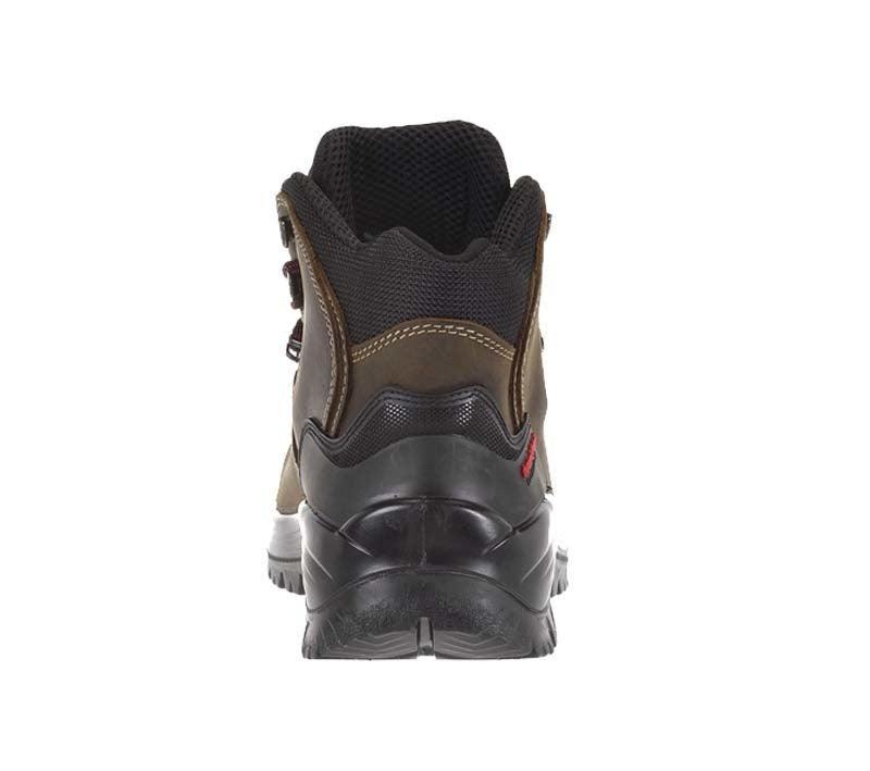 Sixton werkschoenen S3 SRC Corvara Bruin achterkant