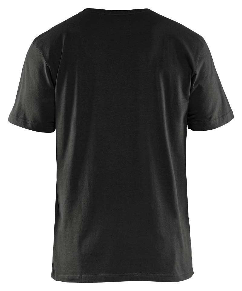 Blaklader t-shirt Regular fit 3525 zwart achterkant