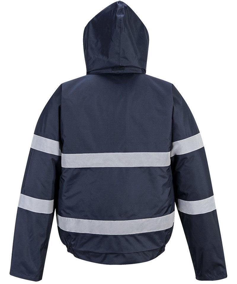 Reflecterend Bomber Jack Iona achterkant