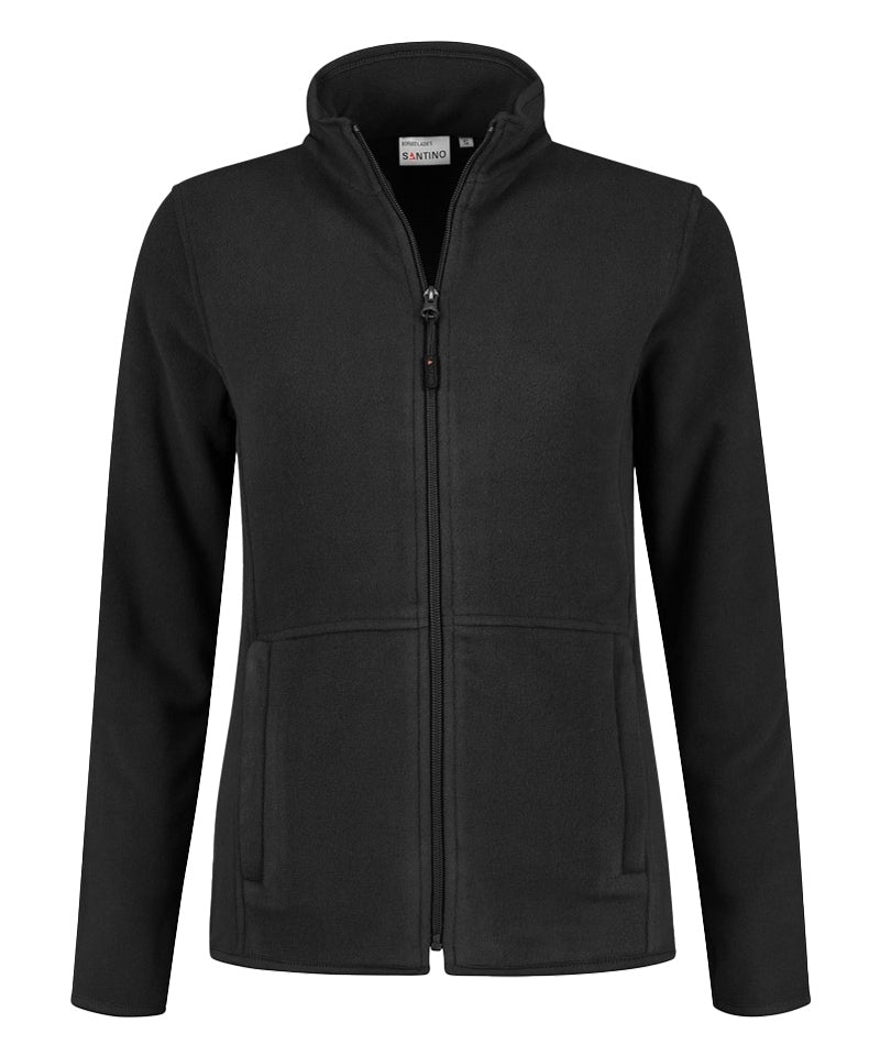Fleece vest Bormio Dames Zwart