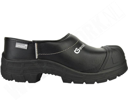 Leren klompen S3 SRC Syrdic