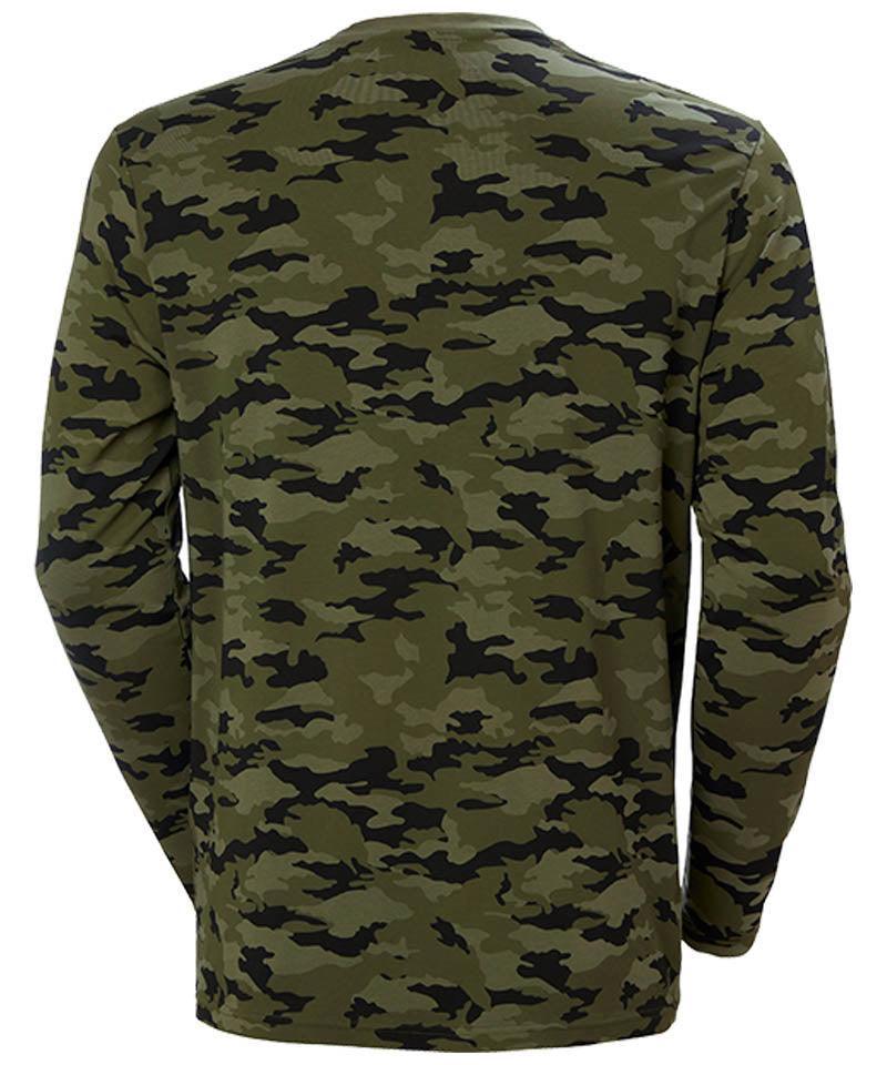 T-shirt met lange mouwen Kensington Helly Hansen Camo achterkant