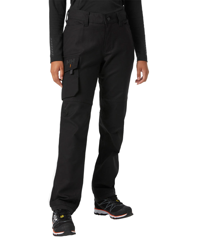 Dames werkbroek Luna service Helly Hansen voorkant aan