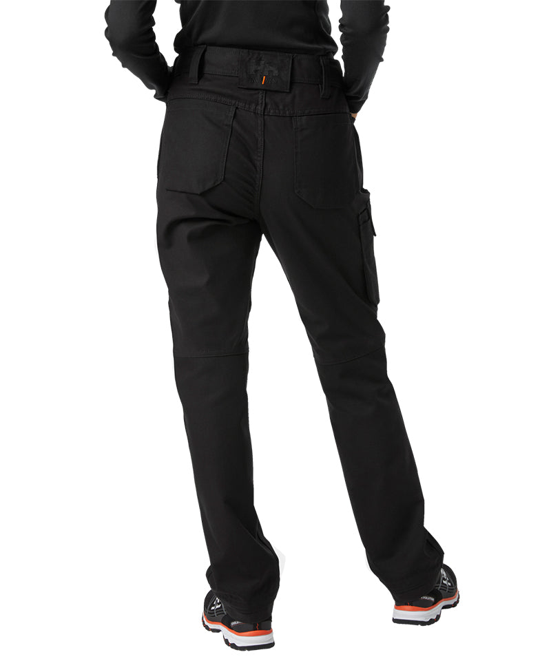 Dames werkbroek Luna service Helly Hansen achterkant aan