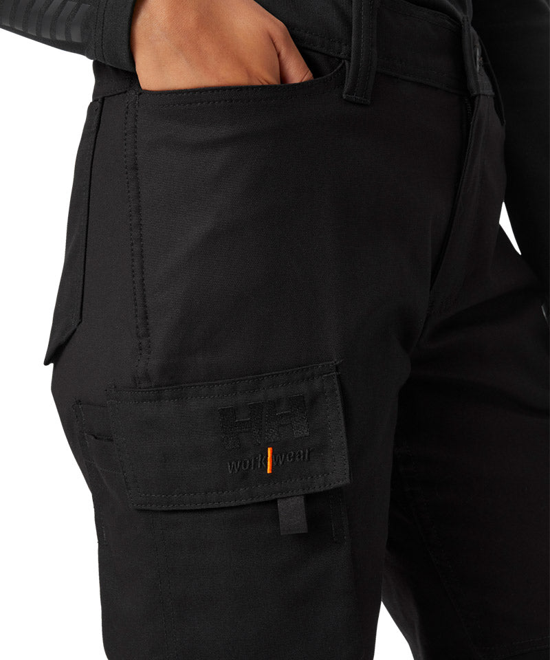 Dames werkbroek Luna service Helly Hansen details zak