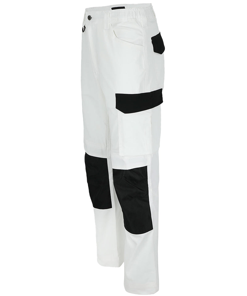 Herock werkbroek Dero wit zijkant links