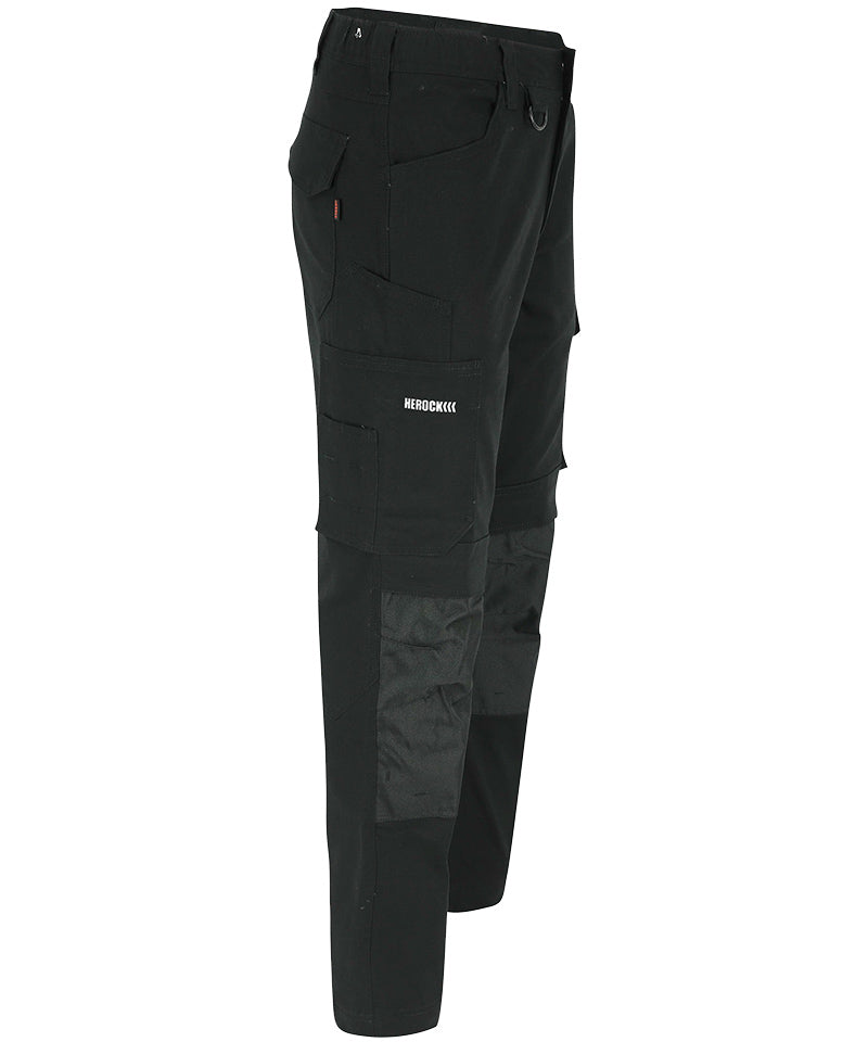 Herock werkbroek Dero zwart zijkant rechts