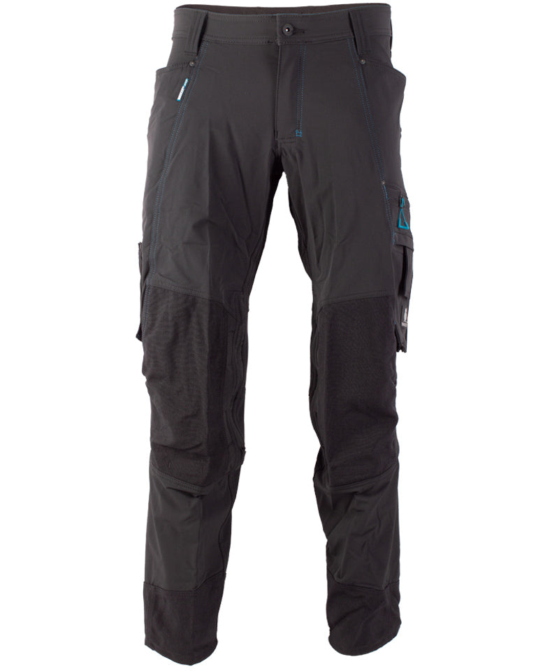 Mascot Advanced ultimate stretch werkbroek 17179 zwart voorkant