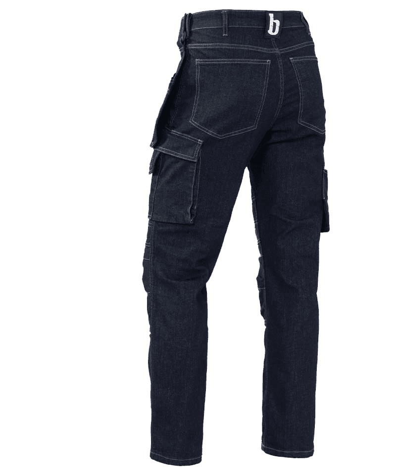 Spijkerbroek Pelle Brams Paris achterkant