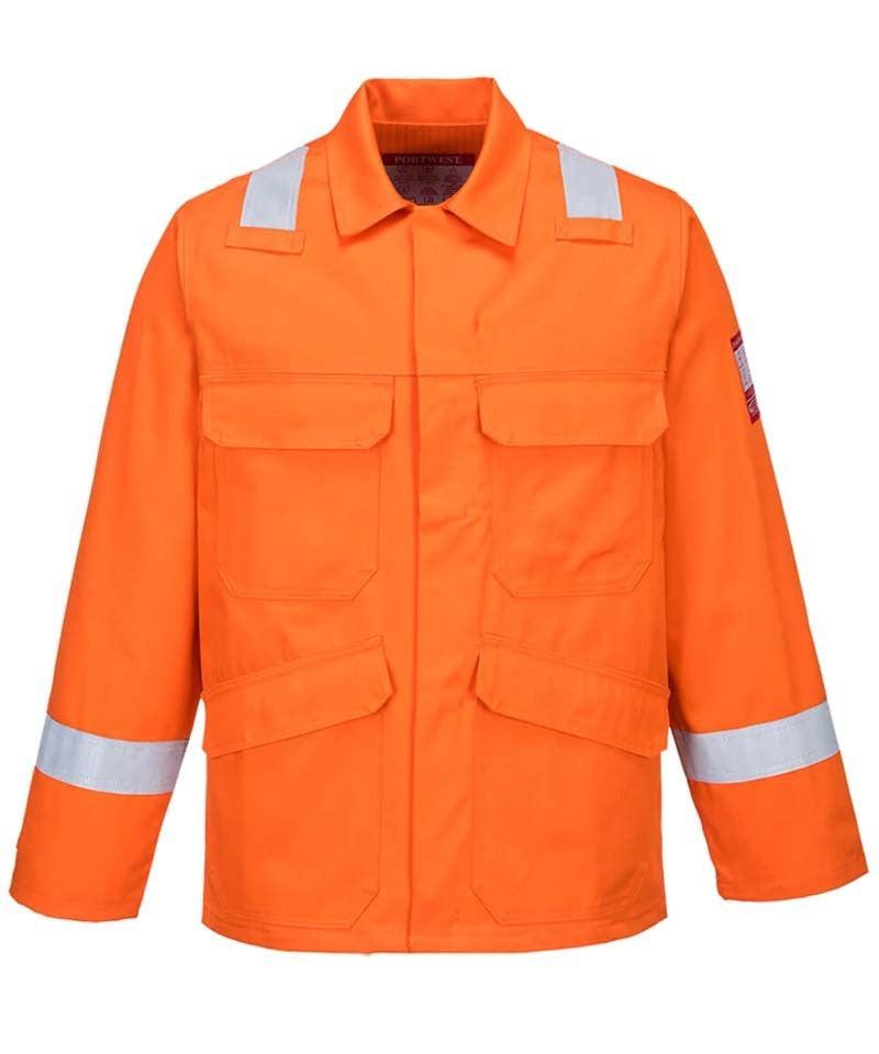 Werkjack Vlamvertragend antistatisch FR25 oranje