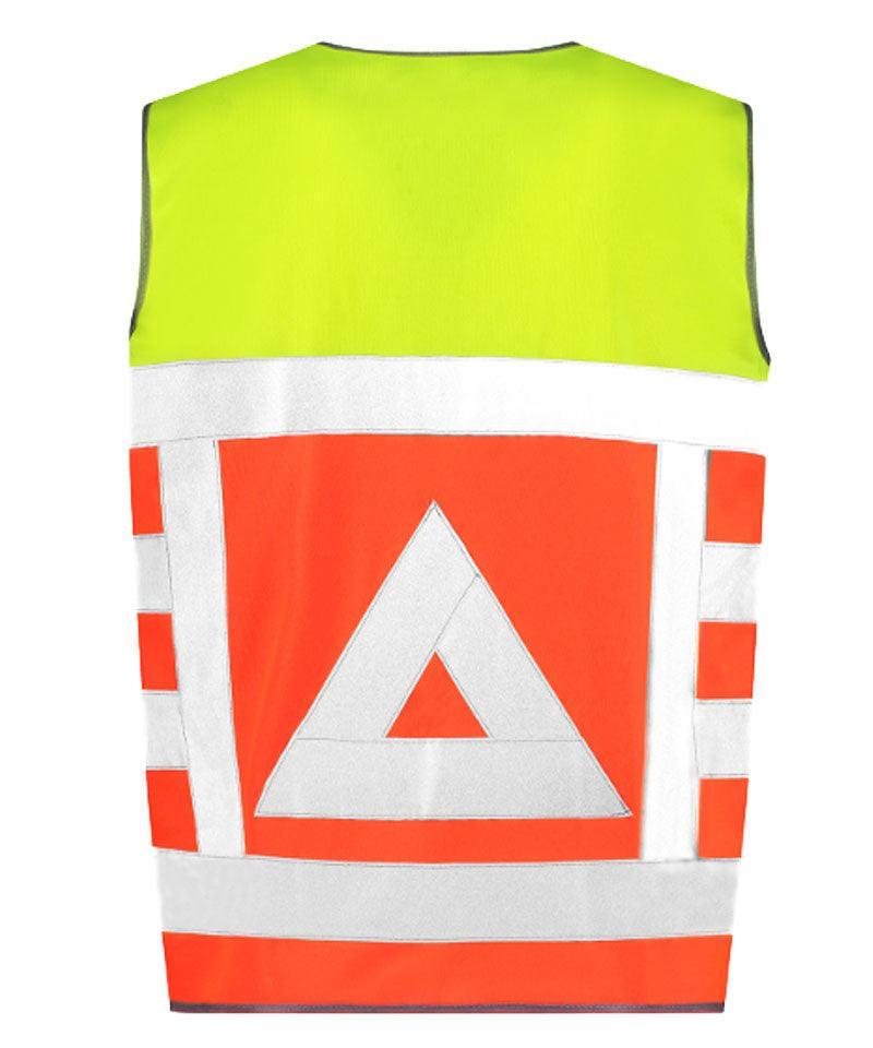 RWS Veiligheidshesje verkeersregelaar achterkant