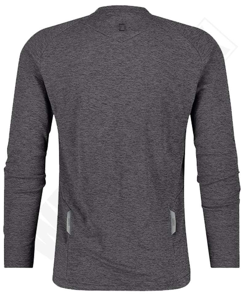 Dassy T-shirt lange mouwen Serengeti antraciet achterkant