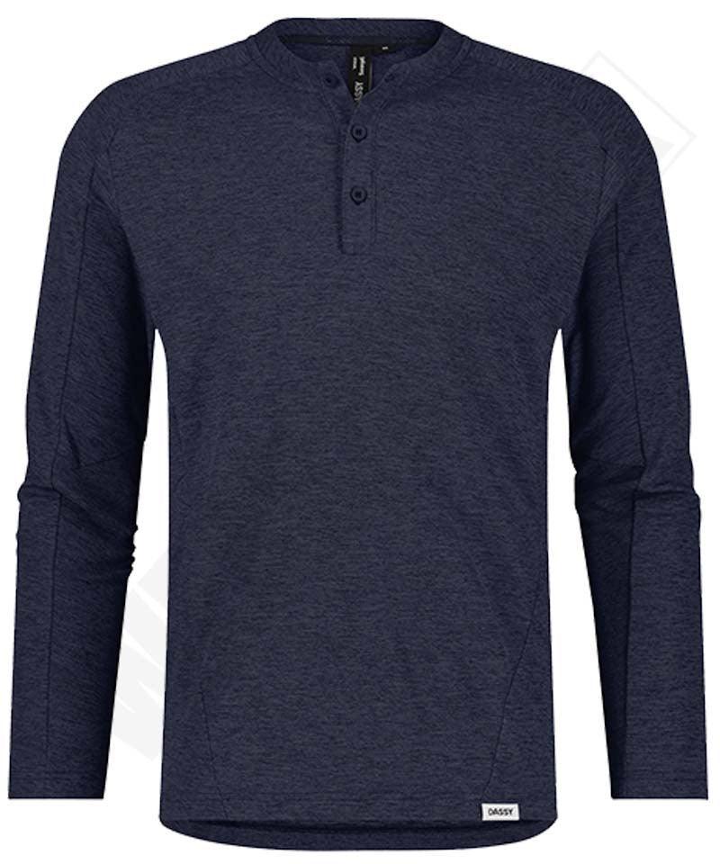 Dassy T-shirt lange mouwen Serengeti navy