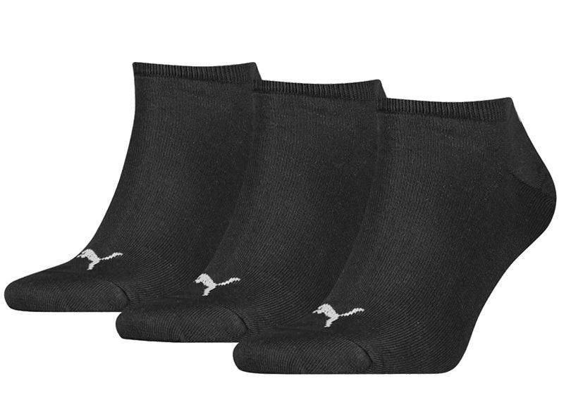 Sneakersokken Puma 3-pack zwart