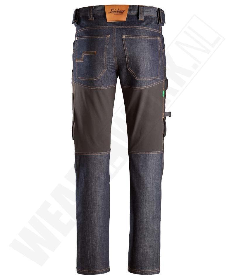 Snickers spijkerbroek stretch 6956 achterkant