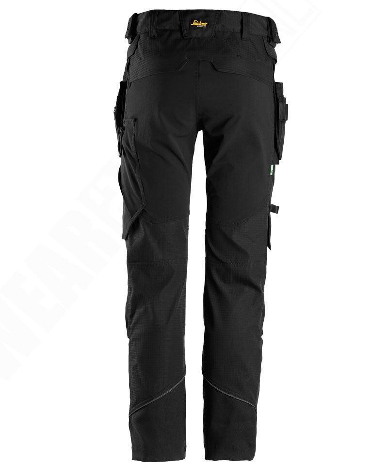 Stretch werkbroek 4-way Snickers 6972 achterkant