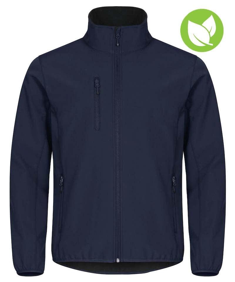 Softshell jas Clique classic navy