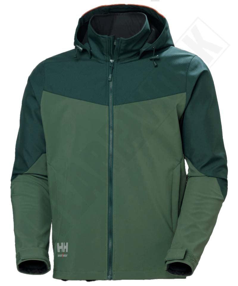 Softshell jas Oxford Helly Hansen groen