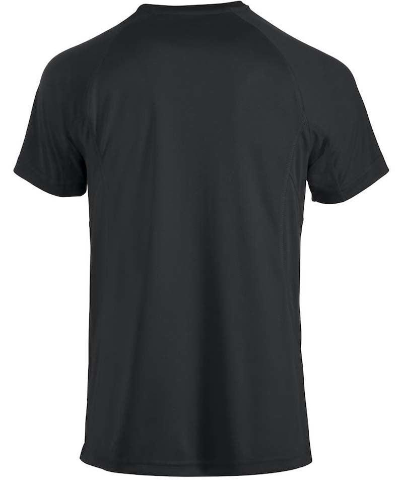 sportshirt-premium zwart achterkant