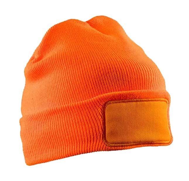 Jake Fischer hoodie oranje/grijs melange Jake Fischer hoodie oranje/grijs melange