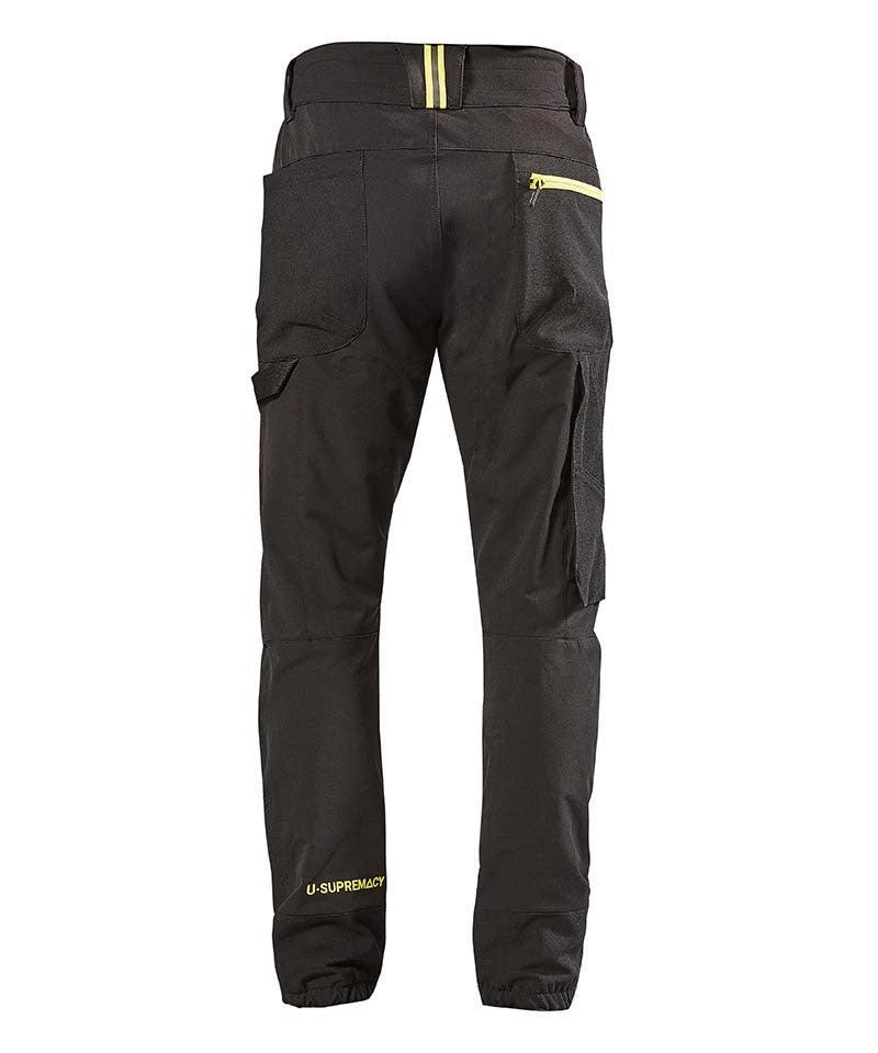 Jogging werkbroek U-Power Horizon zwart achterkant