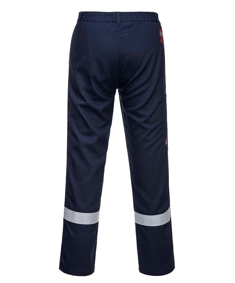 Vlamvertragende werkbroek Portwest Bizweld Iona achterkant