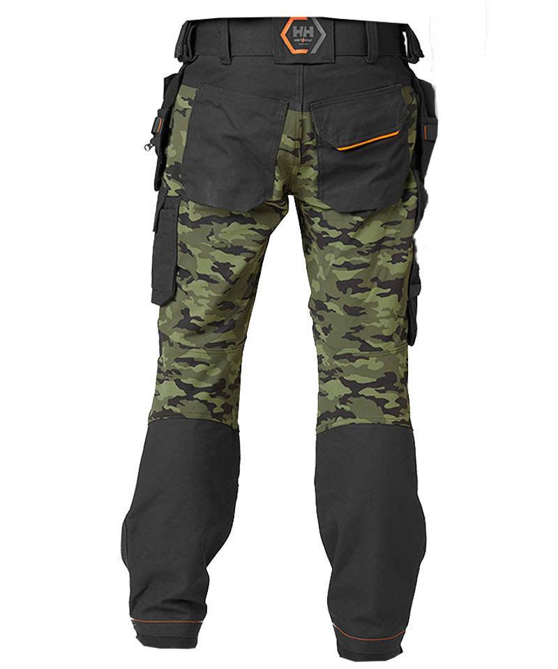 Werkbroek Chelsea Evolution Camouflage Helly Hansen achterkant