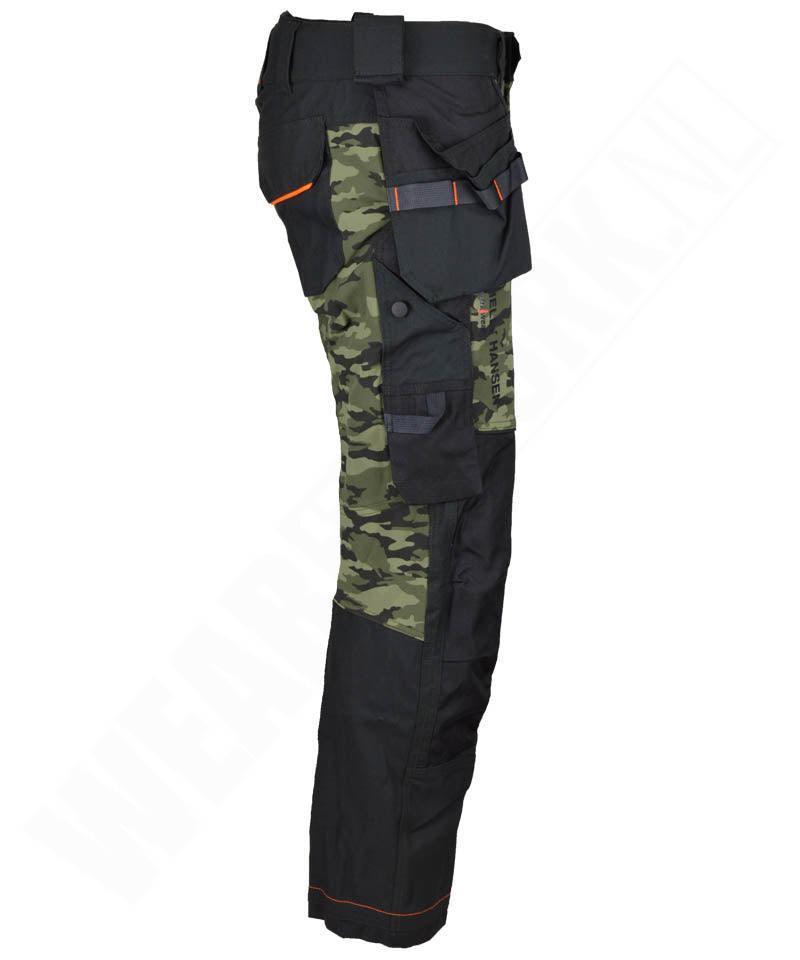 Werkbroek Chelsea Evolution Camouflage Helly Hansen zijkant