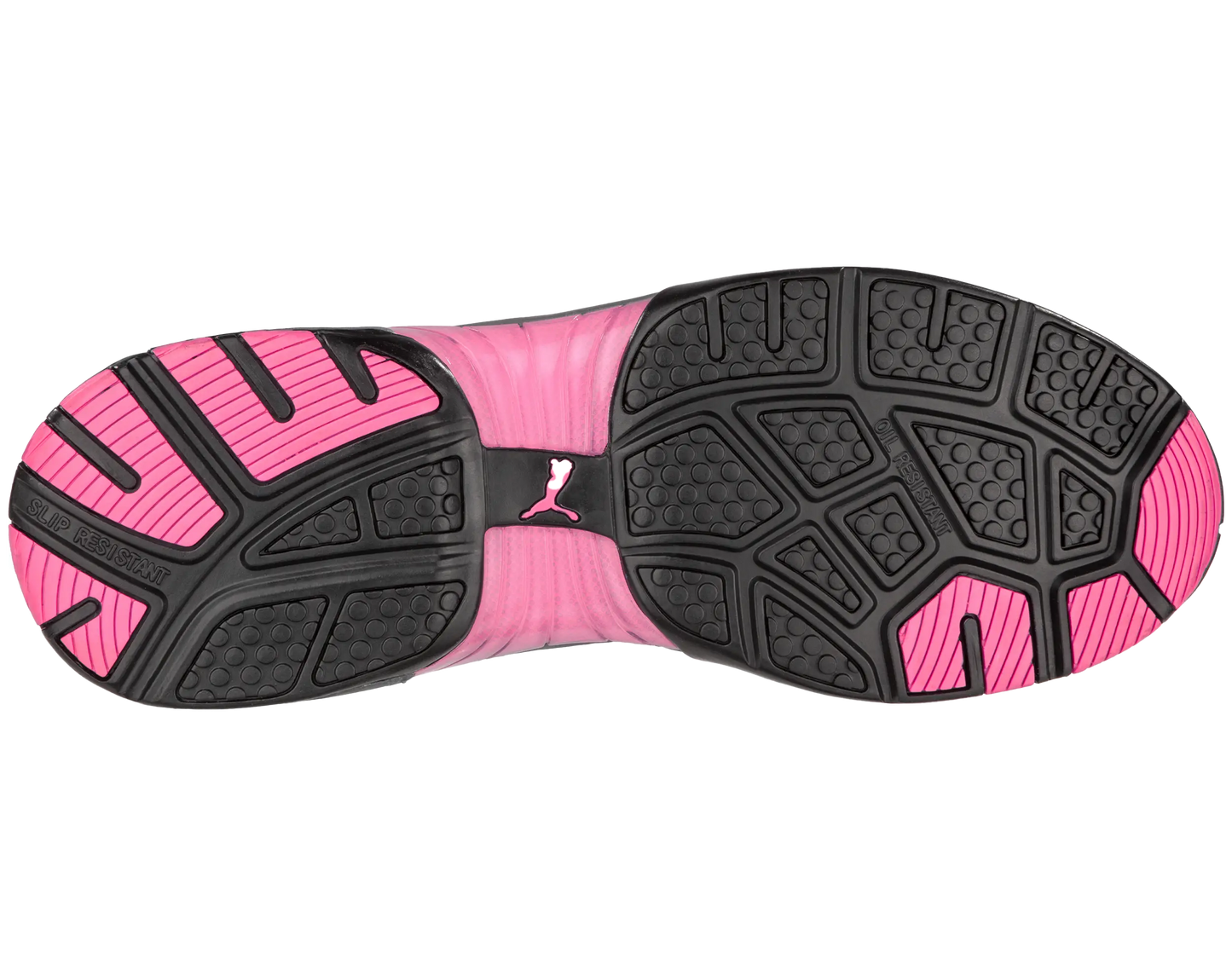 Puma dames werkschoenen Celerity Knit Pink WNS Low S1 HRO SRC 64291 zool