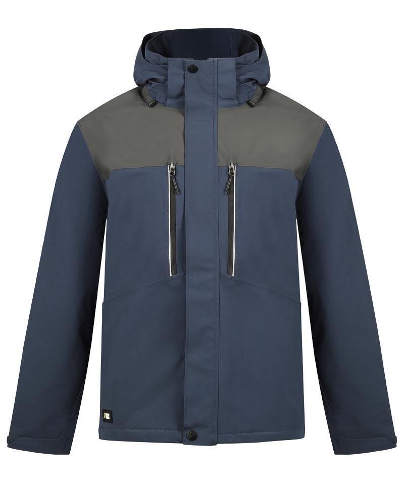 Gevoerde winterjas Oak Safety Jogger blauw