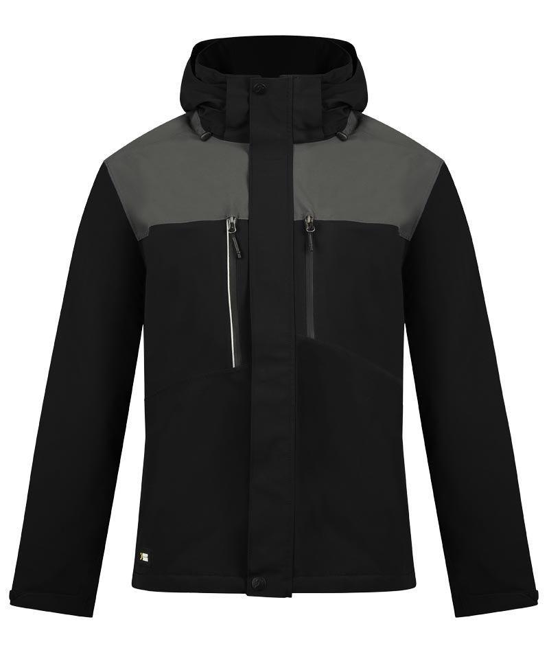 Gevoerde winterjas Oak Safety Jogger zwart