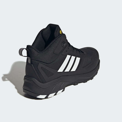Adidas werkschoenen Gradix hoog S3S Zwart/Wit schuin achter